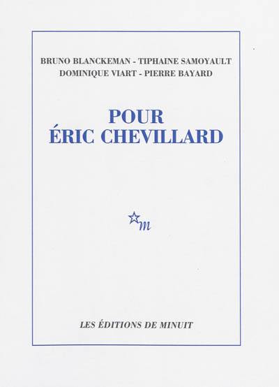 Pour Eric Chevillard