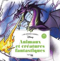 Animaux et créatures fantastiques : 45 coloriages anti-stress