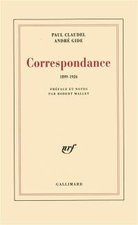 Correspondance : 1899-1926