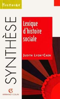 Lexique d'histoire sociale