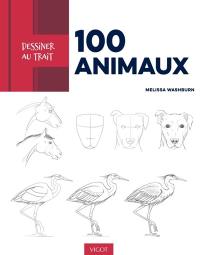 100 animaux : des modèles pas à pas pour apprendre à dessiner les animaux en mouvement