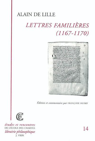 Lettres familières, 1167-1170