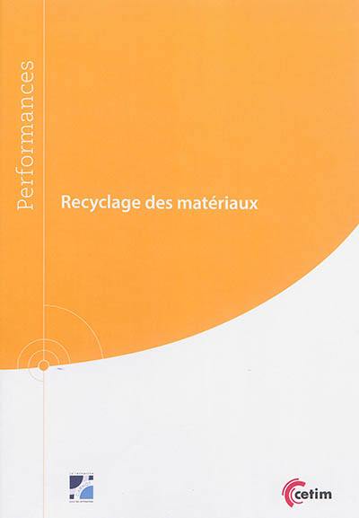 Recyclage des matériaux
