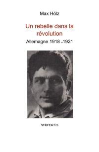 Un rebelle dans la révolution : Allemagne 1918-1921