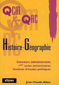 Histoire-géographie : concours administratifs, 1ers cycles universitaires, Instituts d'études politiques