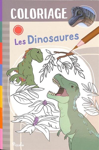Les dinosaures : coloriage