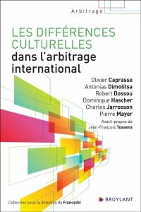 Les différences culturelles dans l'arbitrage international