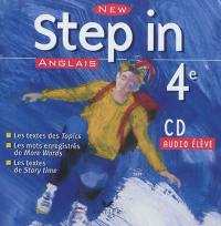 New step in, anglais 4e : CD audio de l'élève