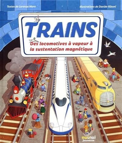 Trains : des locomotives à vapeur à la sustentation magnétique