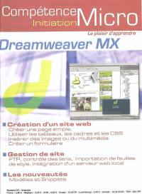 Compétence Micro-Initiation, n° 34. Dreamweaver MX