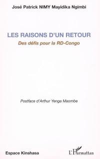 Les raisons d'un retour : des défis pour la RD-Congo