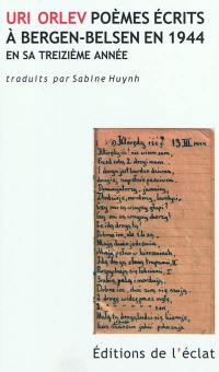 Poèmes de Bergen-Belsen : 1944