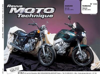Revue moto technique, n° 104.2. Suzuki GN 125/Yamaha TDM 850