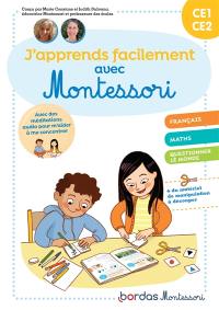 J'apprends facilement avec Montessori CE1, CE2 : français, maths, questionner le monde