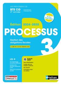 Processus 3 BTS CG 2e année comptabilité gestion : gestion des obligations fiscales : livre + licence élève