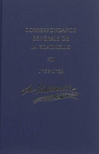 Correspondance générale de La Beaumelle (1726-1773). Vol. 12. Janvier 1758-juillet 1759