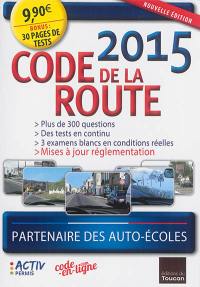 Code de la route 2015