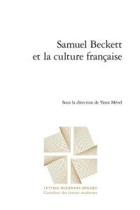 Samuel Beckett et la culture française