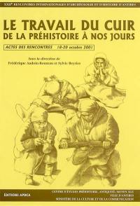 Le travail du cuir de la préhistoire à nos jours : actes des rencontres, 18-20 octobre 2001