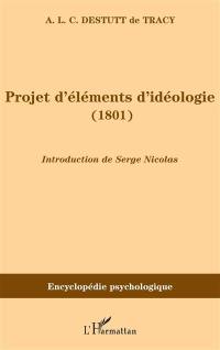 Projet d'éléments d'idéologie (1801)