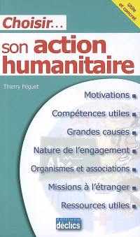 Choisir son action humanitaire