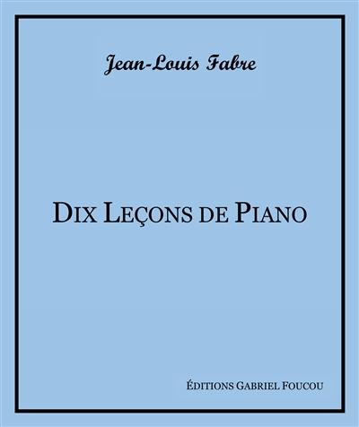 Dix leçons de piano