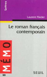 Le roman français contemporain