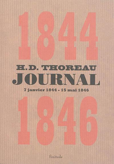 Journal. Vol. 3. 7 janvier 1844-15 mai 1846