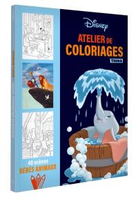 DISNEY TEENS : Atelier de coloriages : Les Bébés Animaux
