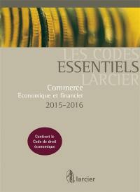 Commerce, économique et financier 2015-2016
