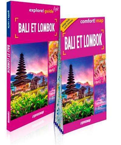Bali et Lombok : guide et carte laminée