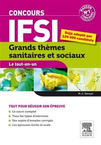 Concours IFSI : grands thèmes sanitaires et sociaux