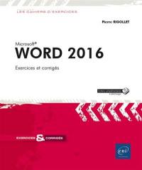 Word 2016 : exercices et corrigés