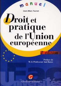 Droit et pratique de l'Union européenne