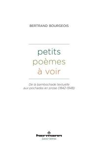 Petits poèmes à voir : de la bambochade textuelle aux pochades en prose (1842-1948)