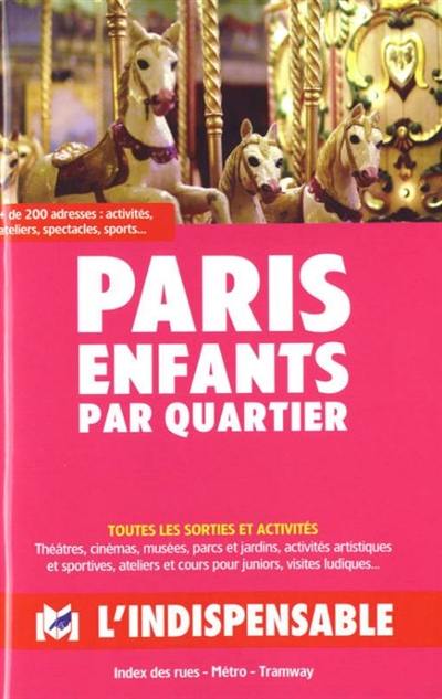 Paris enfants par quartiers : toutes les sorties et activités