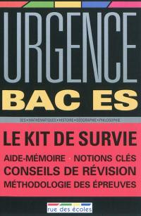 Urgence bac ES : le kit de survie