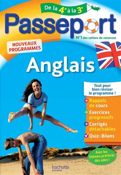 Passeport anglais, de la 4e à la 3e : nouveaux programmes