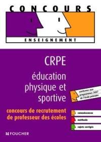 CRPE éducation physique et sportive : concours de recrutement de professeur des écoles