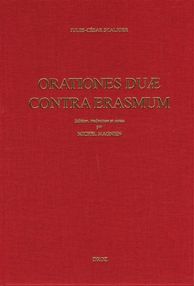 Oratio pro M. Tullio Cicerone contra Des. Erasmum (1531). Adversus Des. Erasmi Roterod. Dialogum Ciceronianum oratio secunda (1537)