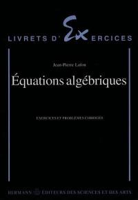 Equations algébriques