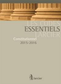 Constitutionnel 2015-2016