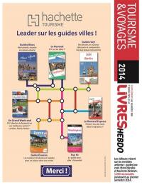Livres Hebdo, supplément, n° 988. Tourisme & voyages 2014