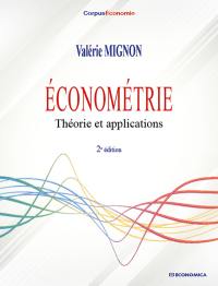 Econométrie : théorie et applications