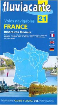 France : itinéraires fluviaux : voies navigables