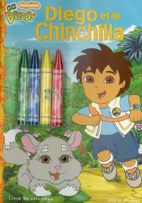Diego et le chinchilla : livre de coloriage