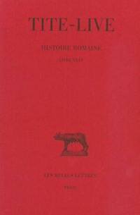 Histoire romaine. Vol. 25. Livre XXXV