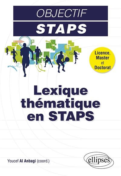 Lexique thématique en STAPS : licence, master et doctorat