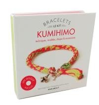 Le kit bracelets kumihimo : techniques, modèles, disque & accessoires