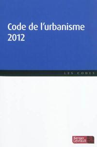 Code de l'urbanisme 2012